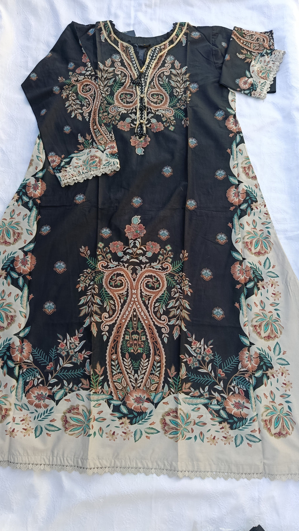 A-Line Lawn 3-Piece Stitched Suit