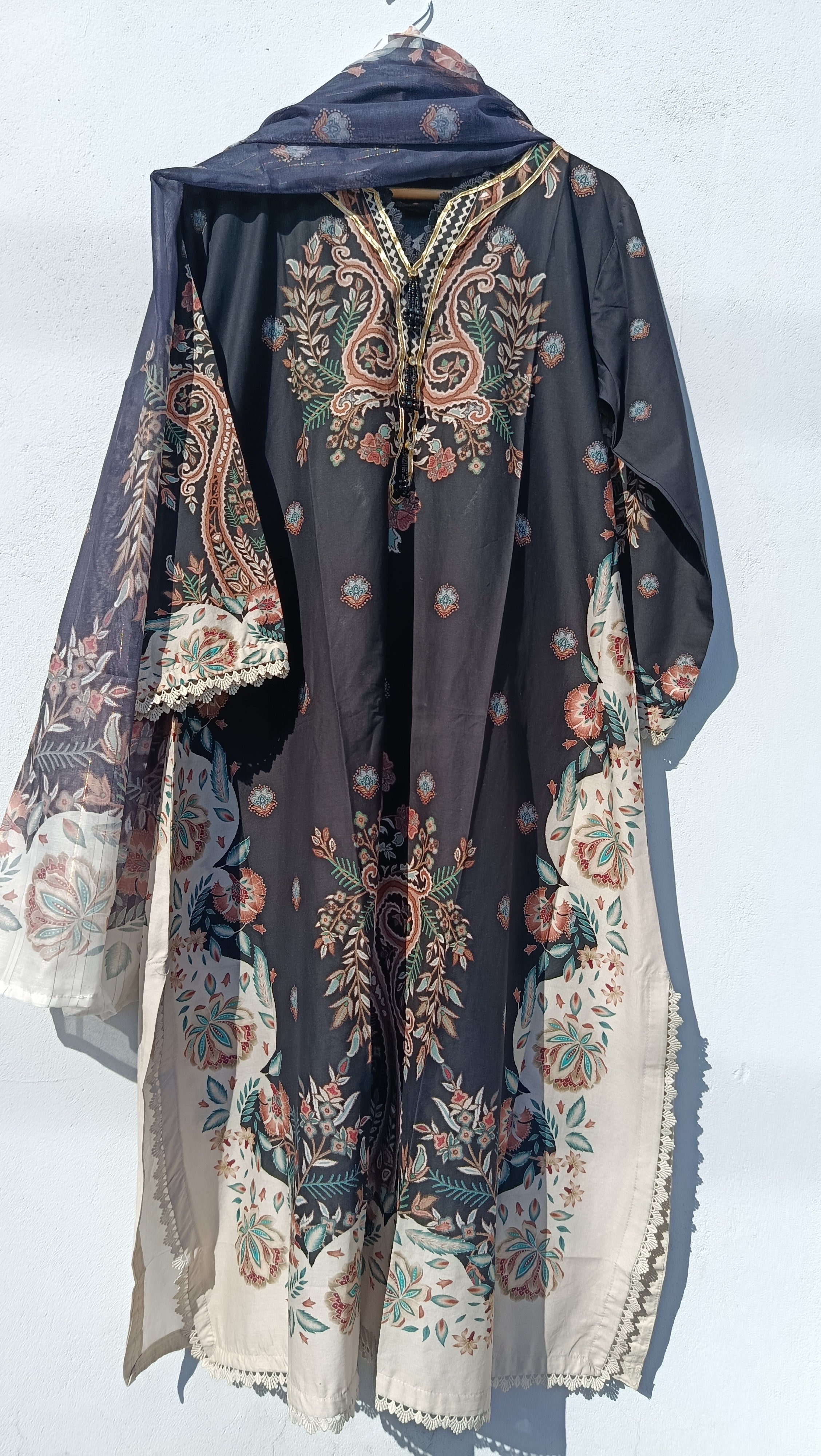 A-Line Lawn 3-Piece Stitched Suit