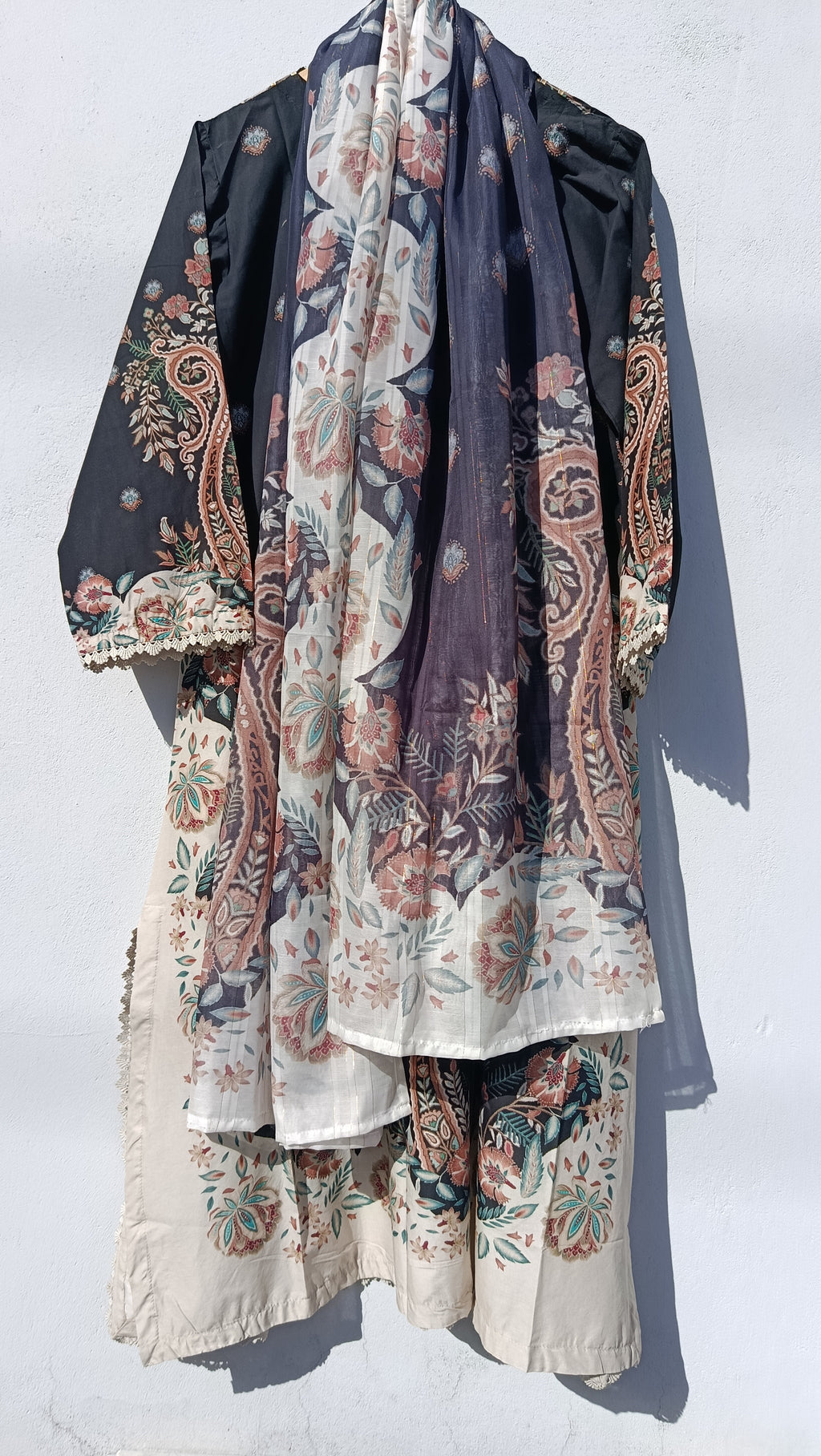 A-Line Lawn 3-Piece Stitched Suit